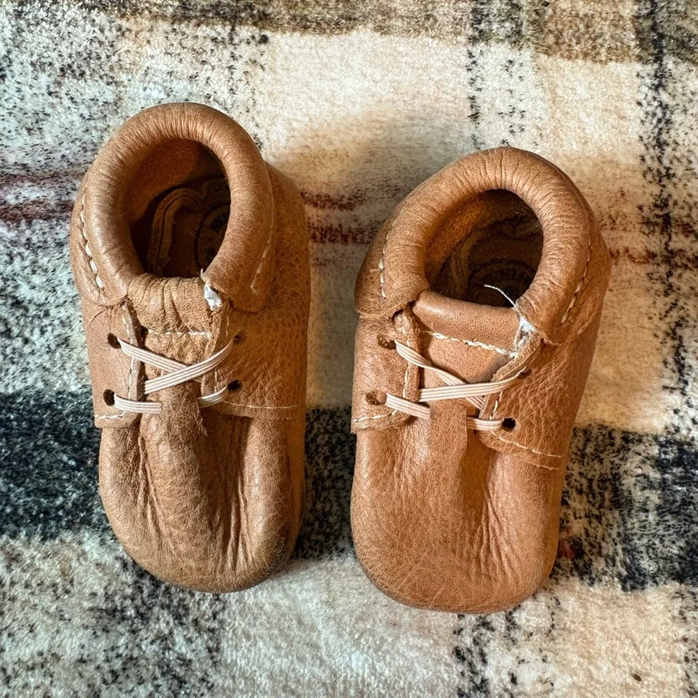 Freshly Picked Brown Leather Oxford Shoes